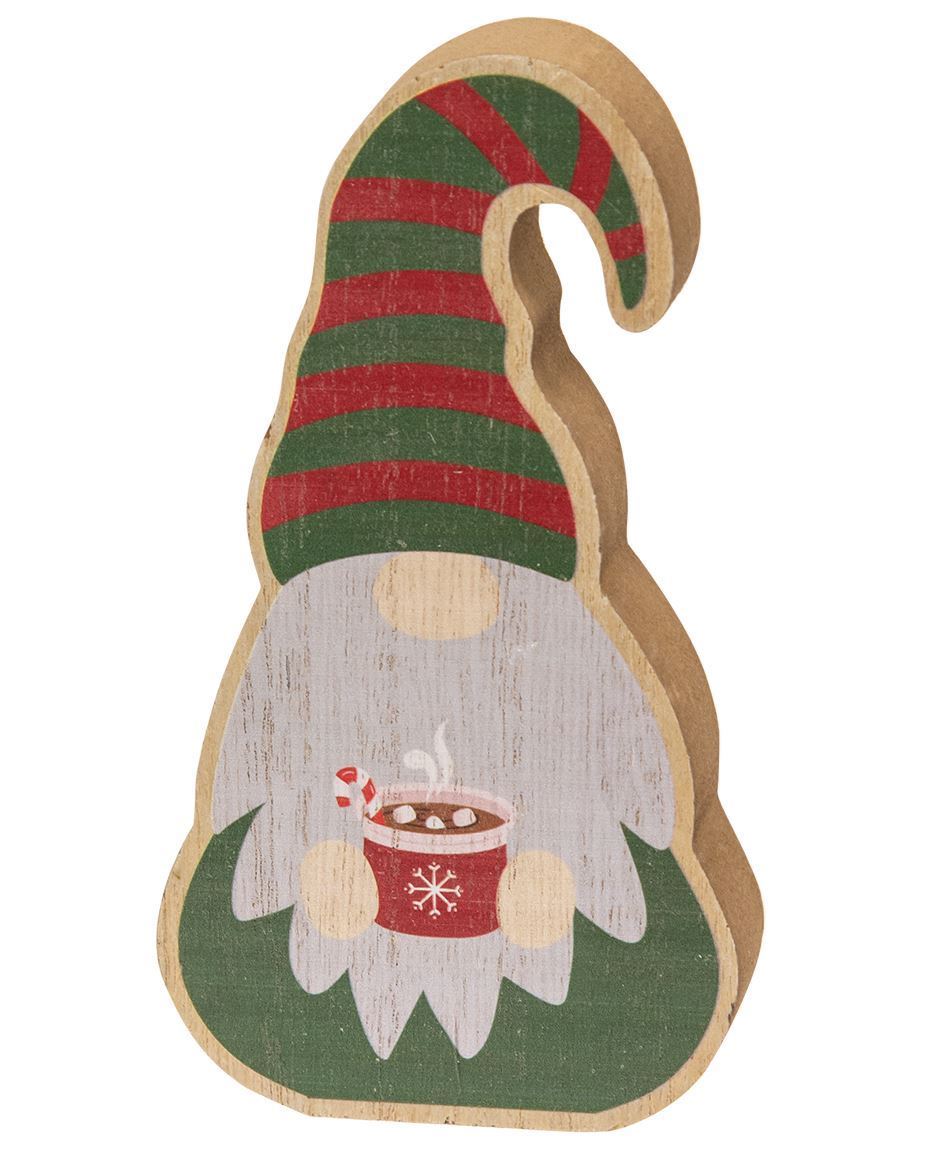 Chunky Winter Gnome Family Sitter
