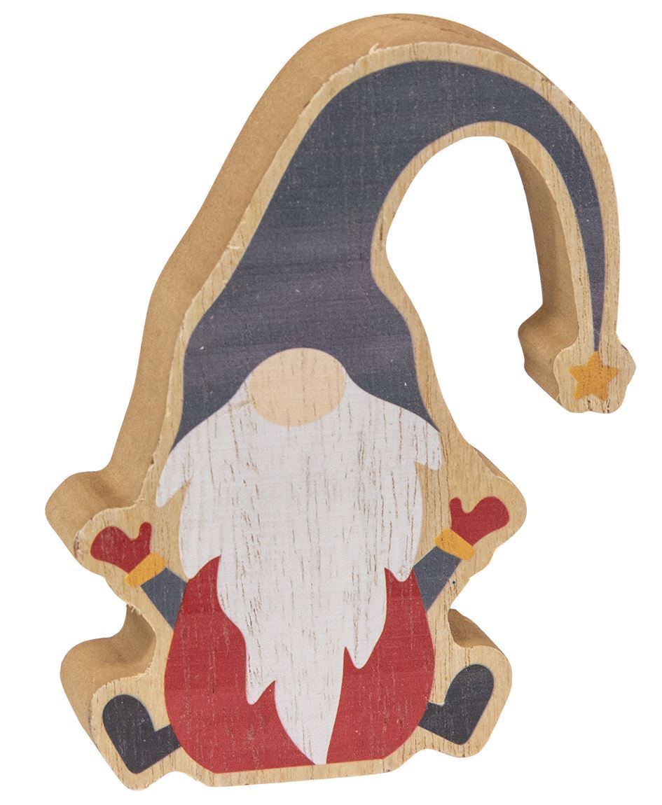 Chunky Winter Gnome Family Sitter
