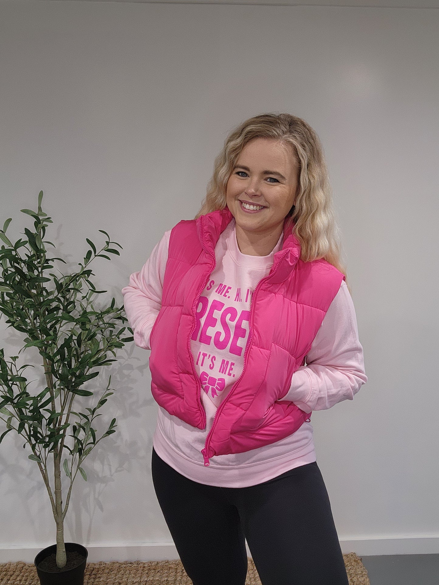 Puffer Vest With Pockets