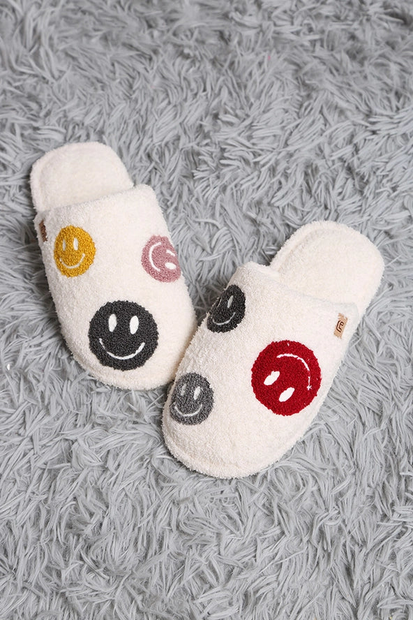 Happy Face Slippers- Adult