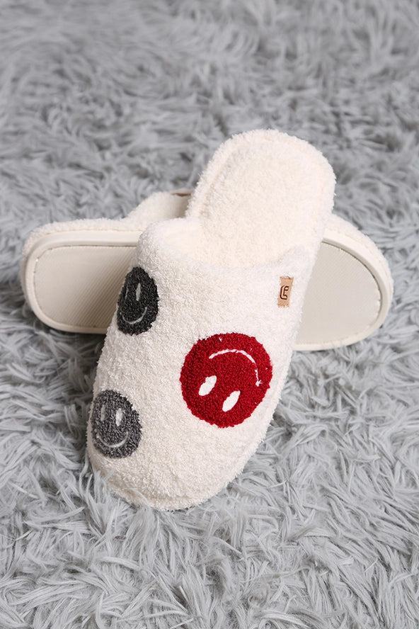 Happy Face Slippers- Adult