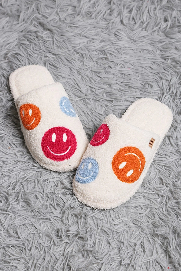 Happy Face Slippers- Adult