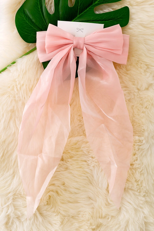 Coquette Chiffon Hair Bow