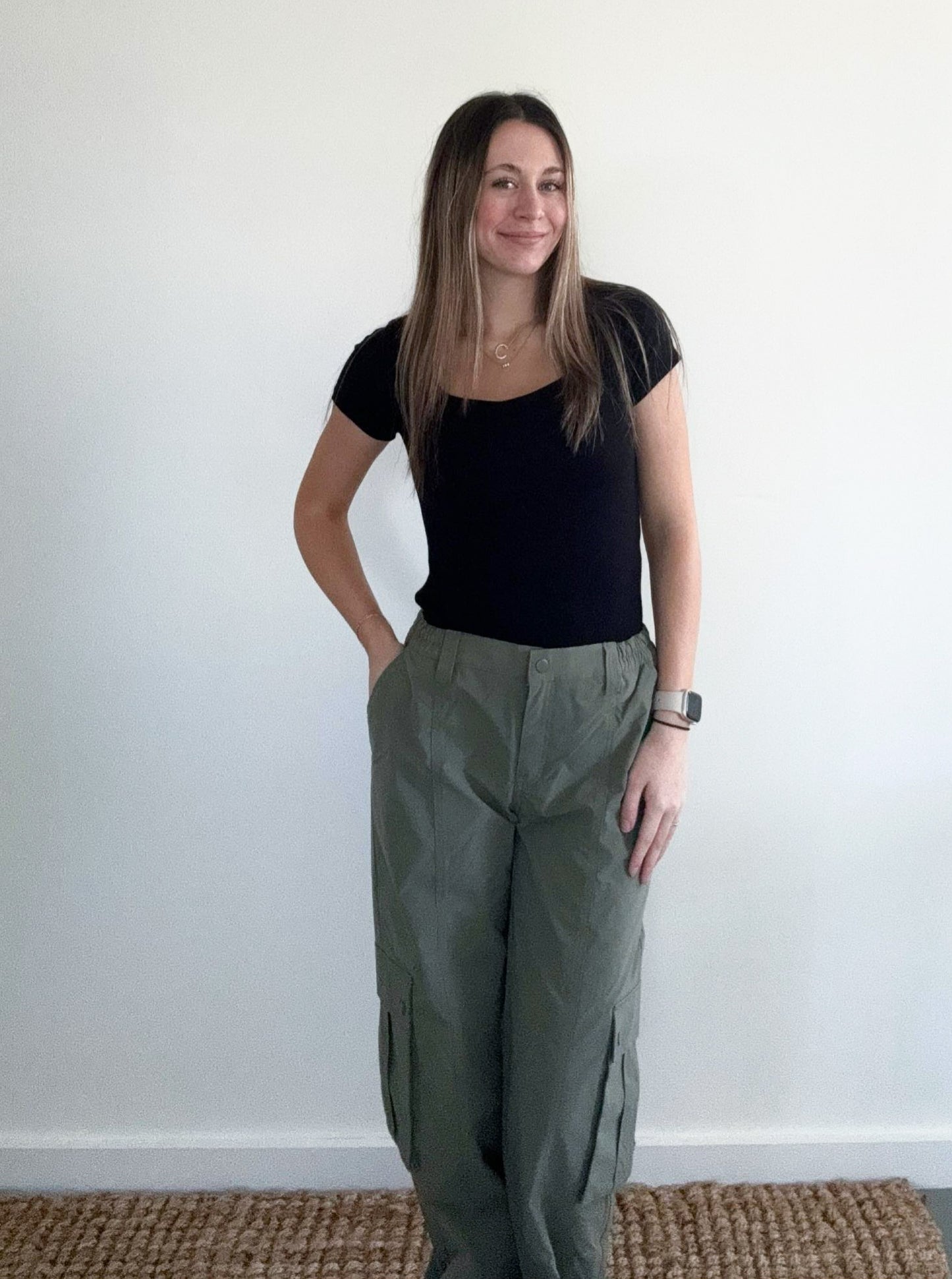 Olive Cargo Pants