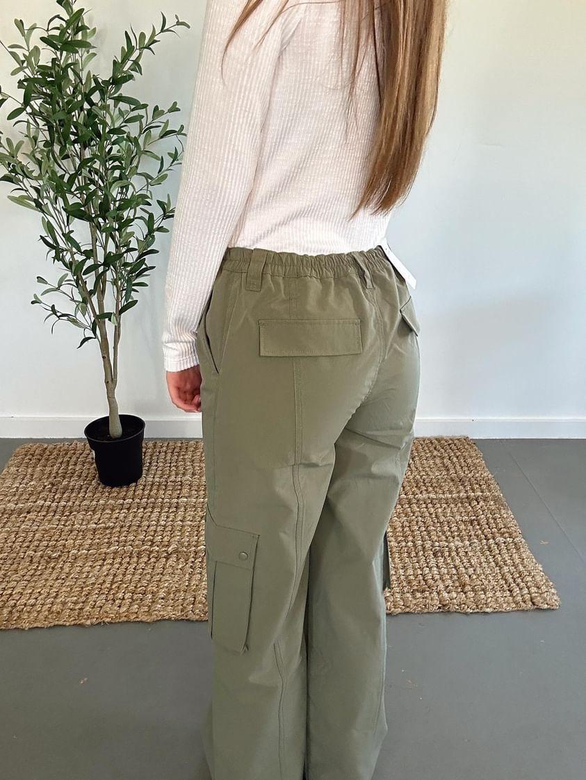 Olive Cargo Pants