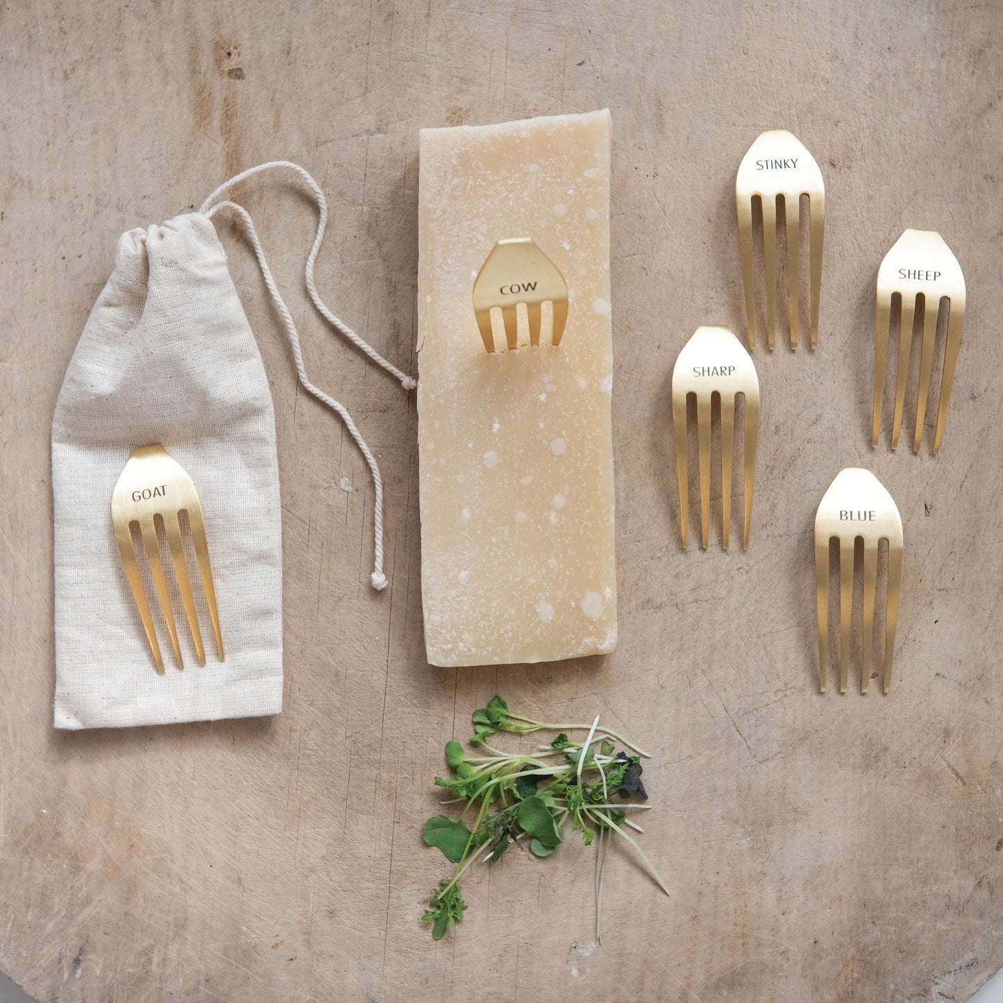 Stainless Steel Cheese Markers