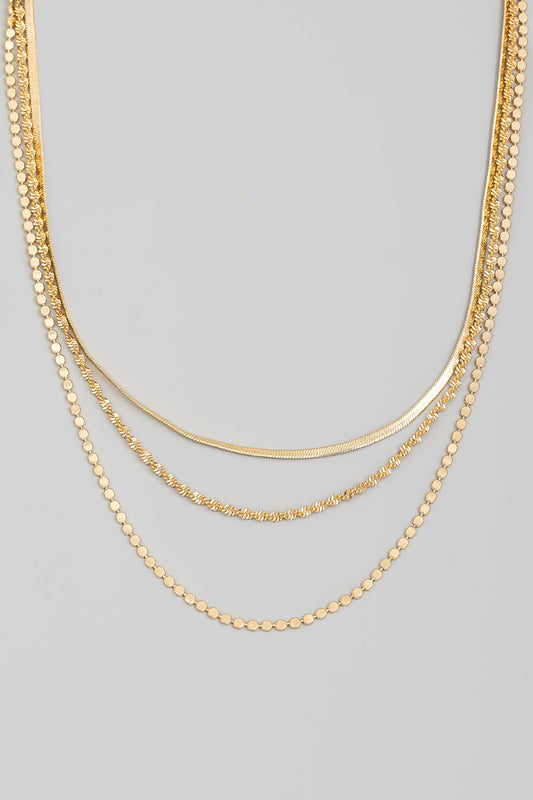 Dainty Chain Layered Necklace