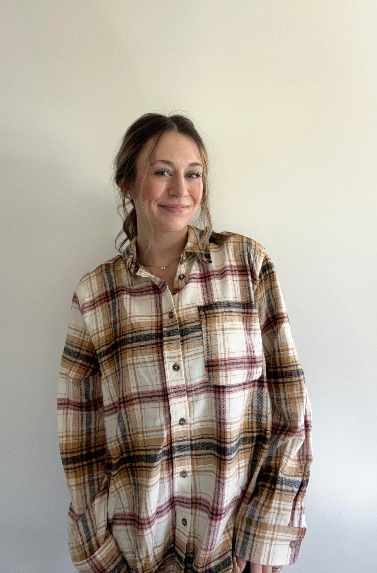 Fall Flannel Button Down