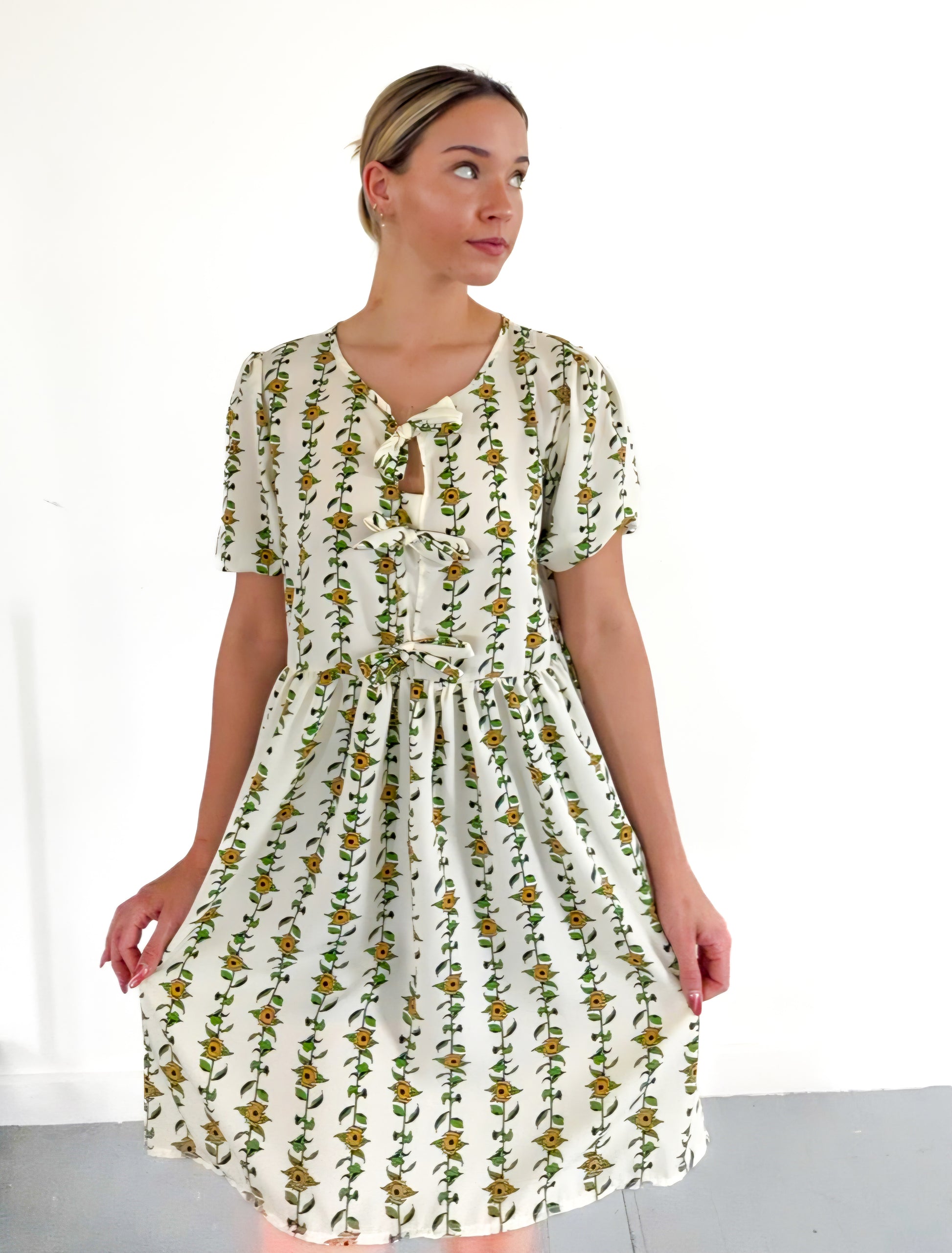 mini sunflower dress Sunflowers And Everything Mini Dress – Rosebud's Cottage