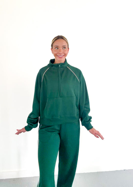 Half-Zip Cozy Knit Set