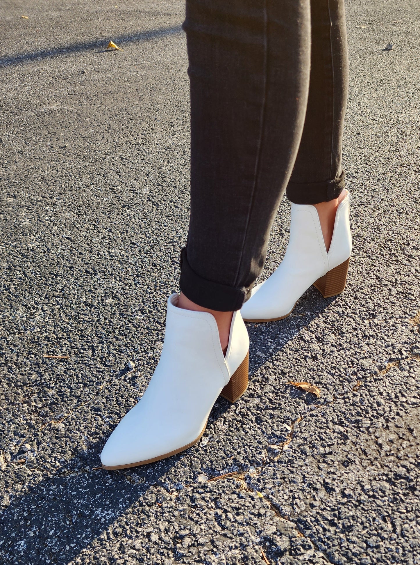 White Bootie