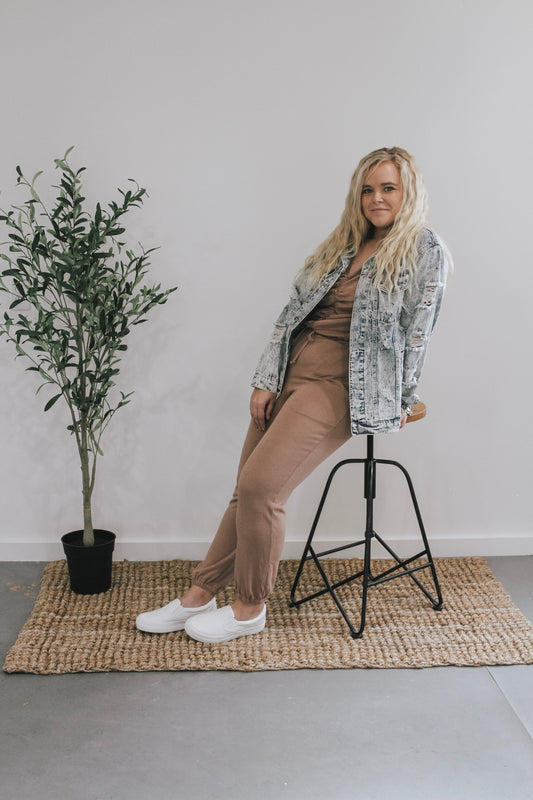 Ruched Jumpsuit