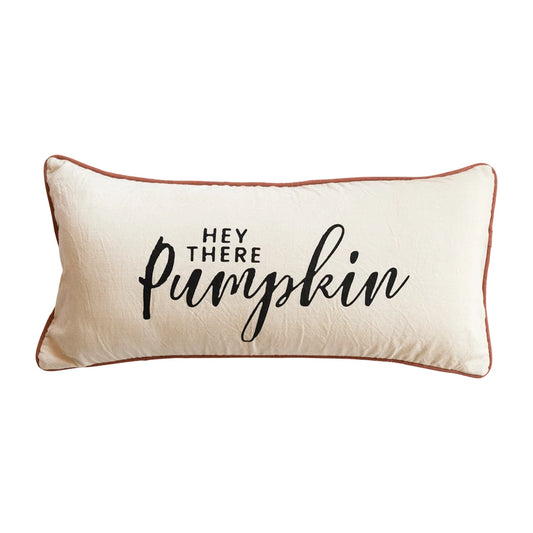 26" x 12" Pumpkin Lumbar Pillow